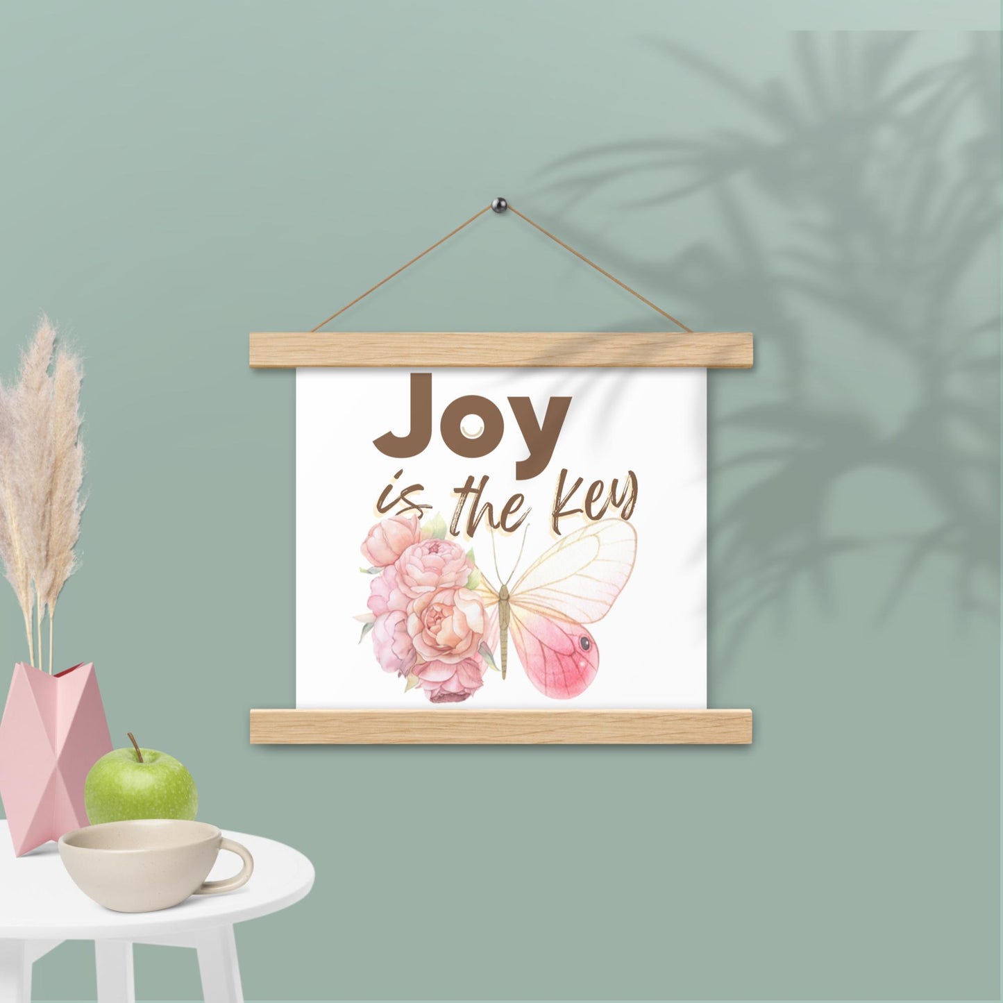 JOY is the Key - Poster mit Aufhängern