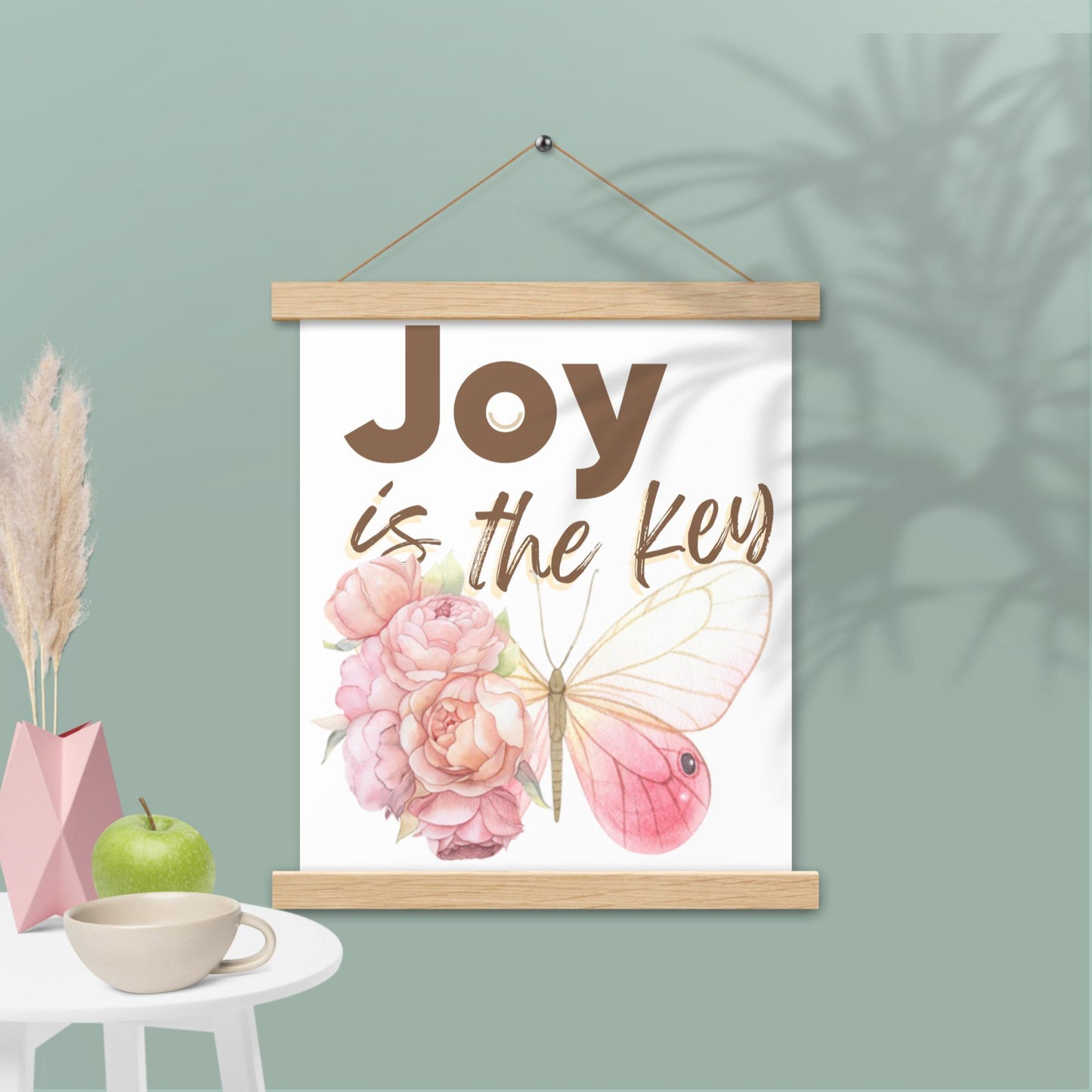 JOY is the Key - Poster mit Aufhängern