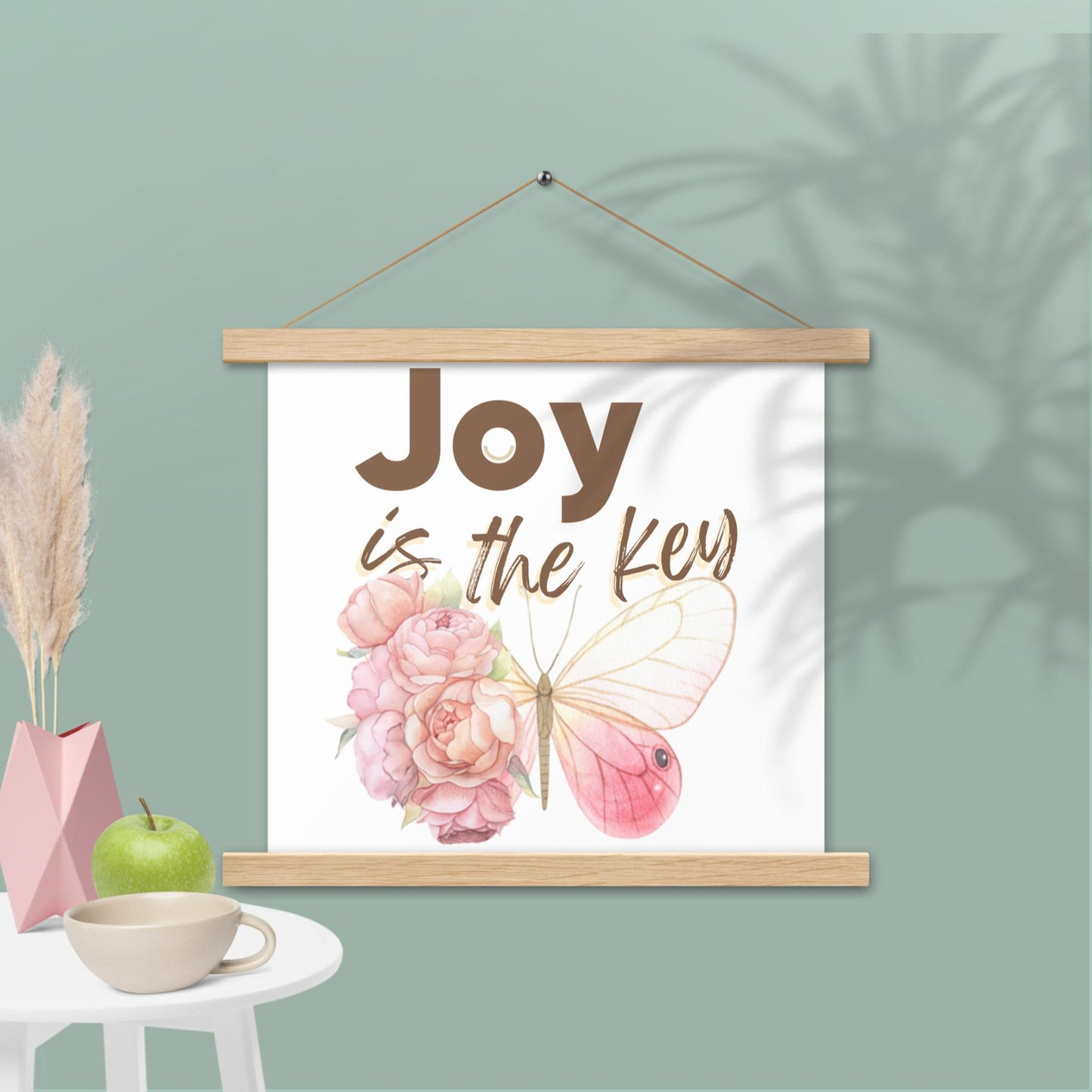JOY is the Key - Poster mit Aufhängern