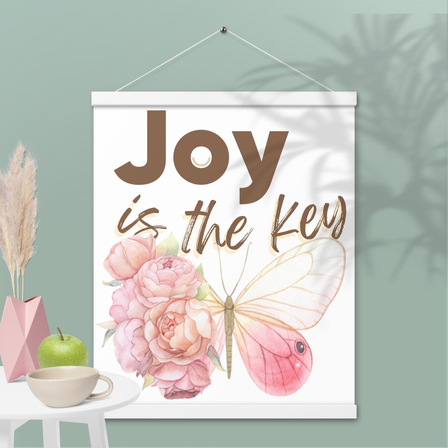 JOY is the Key - Poster mit Aufhängern