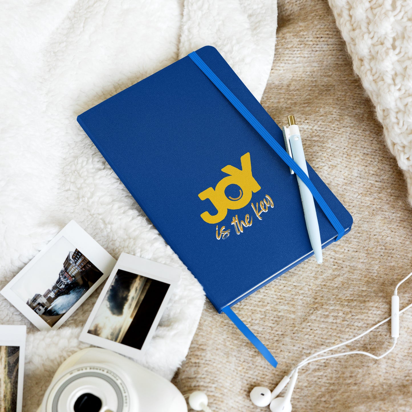 JOY is the key - Hardcover Notizbuch