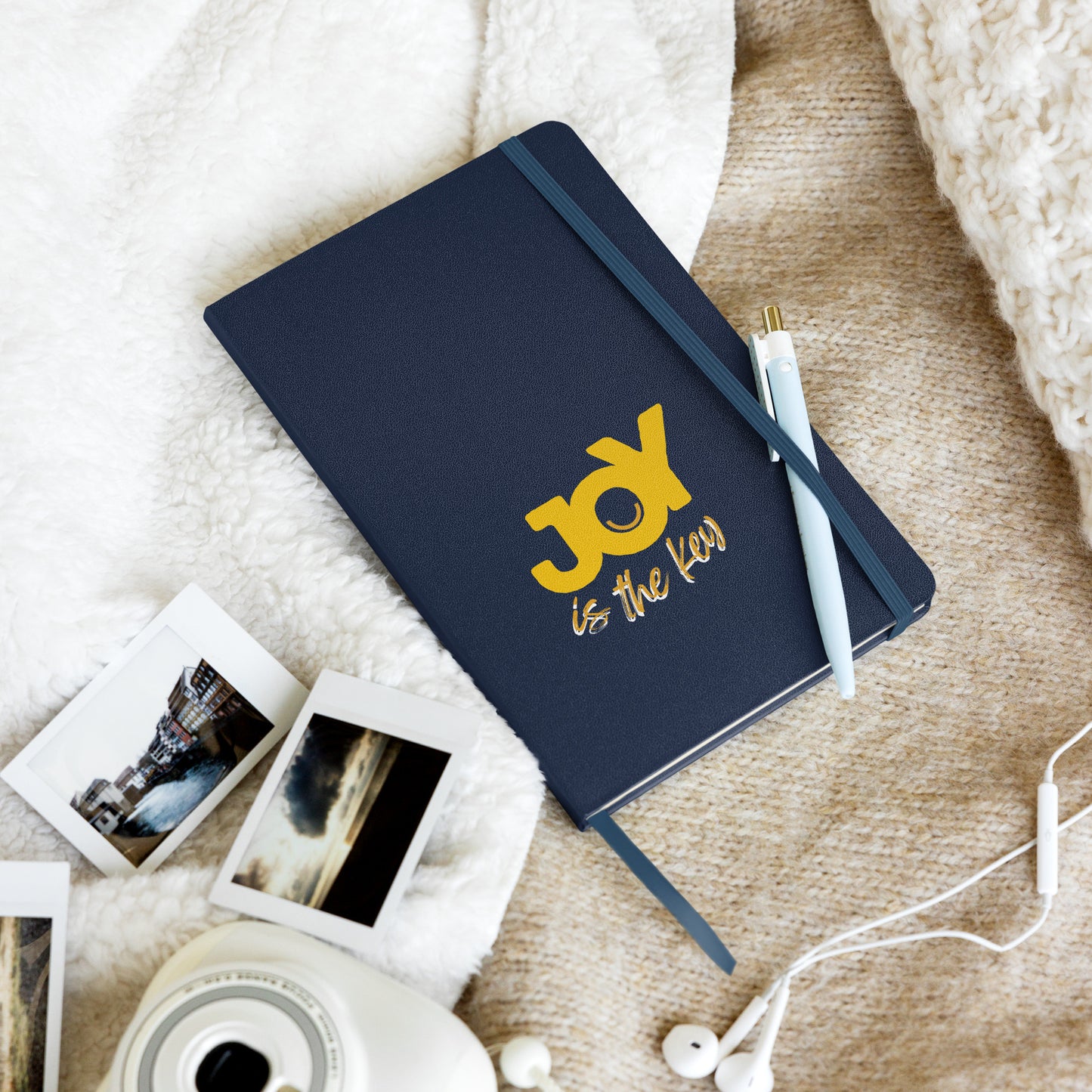 JOY is the key - Hardcover Notizbuch