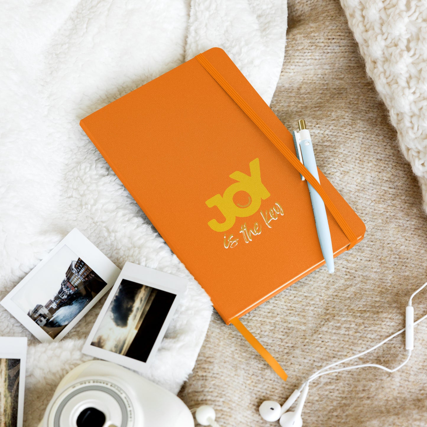 JOY is the key - Hardcover Notizbuch