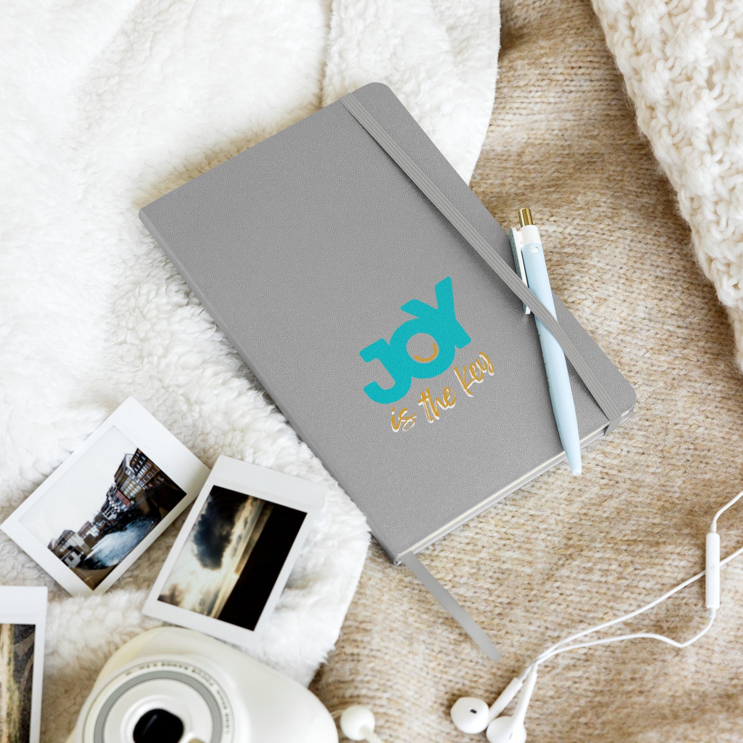 JOY is the key – Hardcover Notizbuch