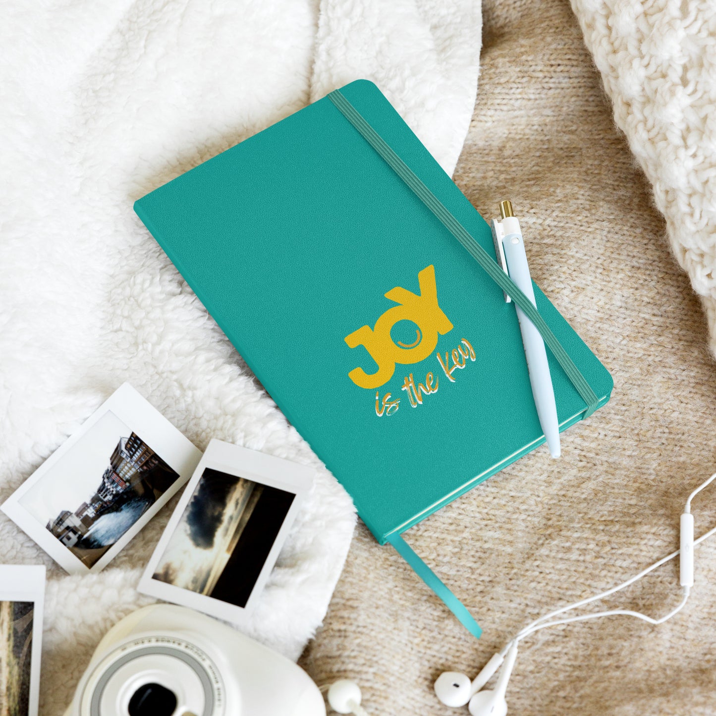 JOY is the key - Hardcover Notizbuch
