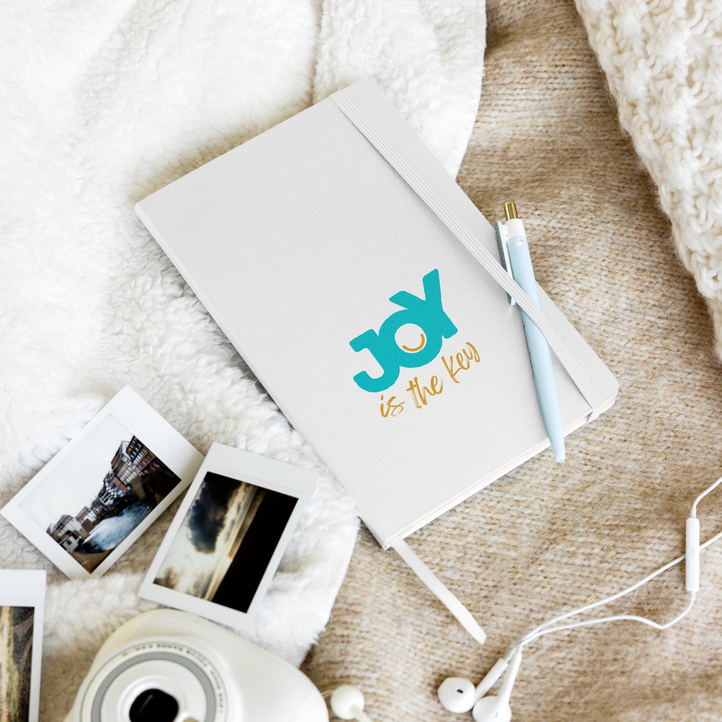 JOY is the key – Hardcover Notizbuch
