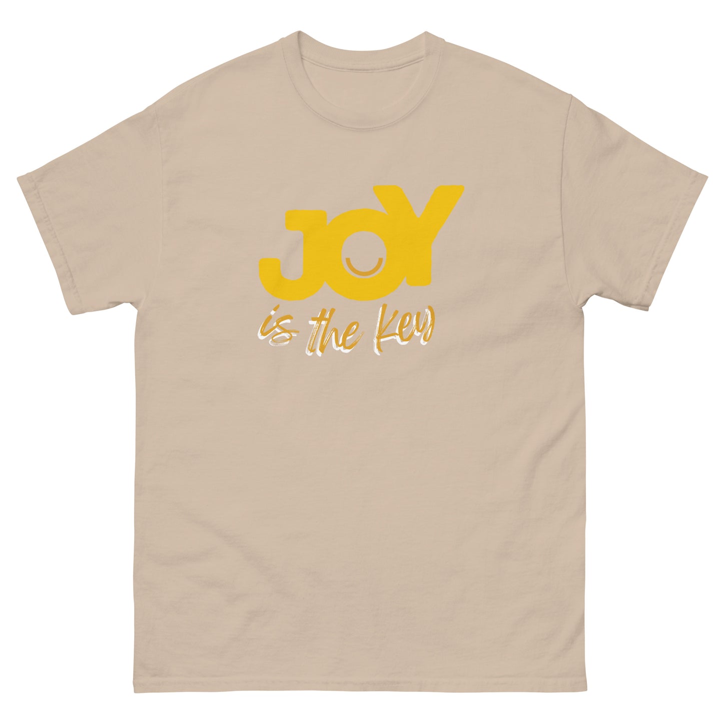 JOY is the key - Klassisches Unisex T-Shirt