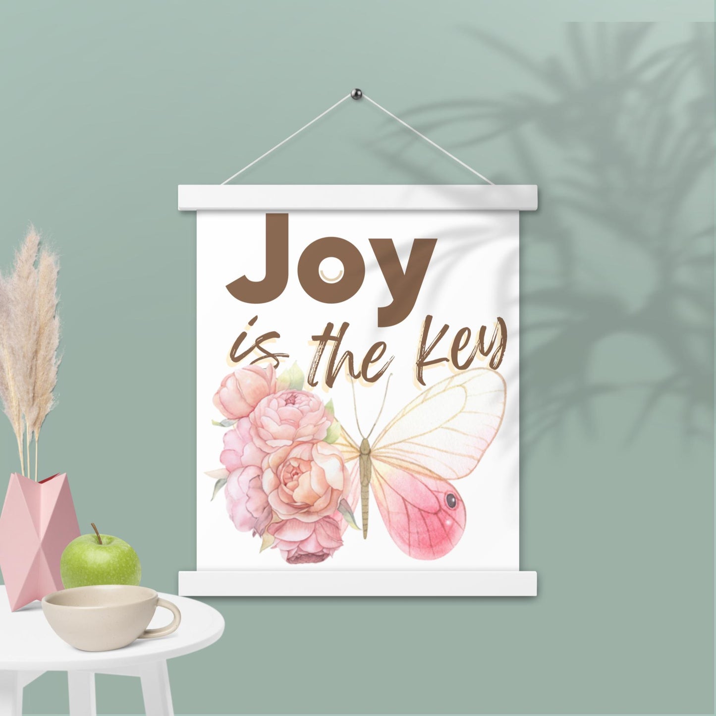 JOY is the Key - Poster mit Aufhängern