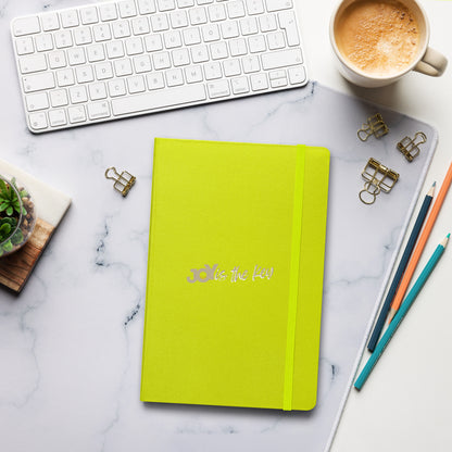 JOY is the key - Hardcover Notizbuch