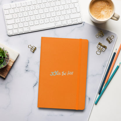 JOY is the key - Hardcover Notizbuch