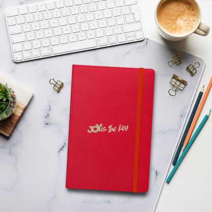 JOY is the key - Hardcover Notizbuch