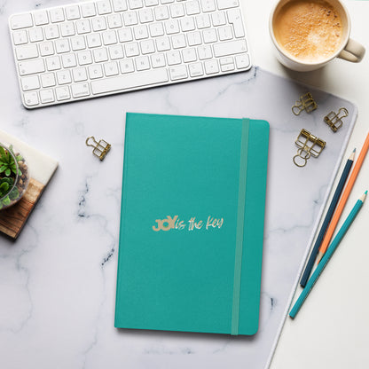 JOY is the key - Hardcover Notizbuch