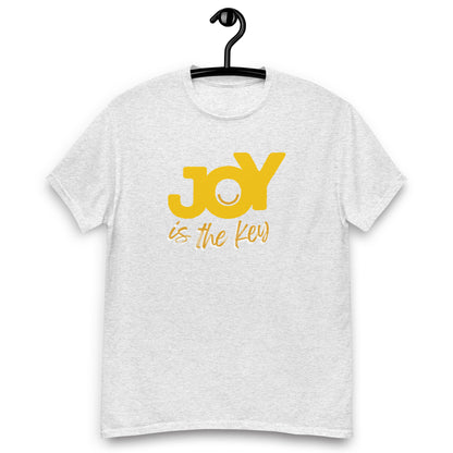 JOY is the key - Klassisches Unisex T-Shirt