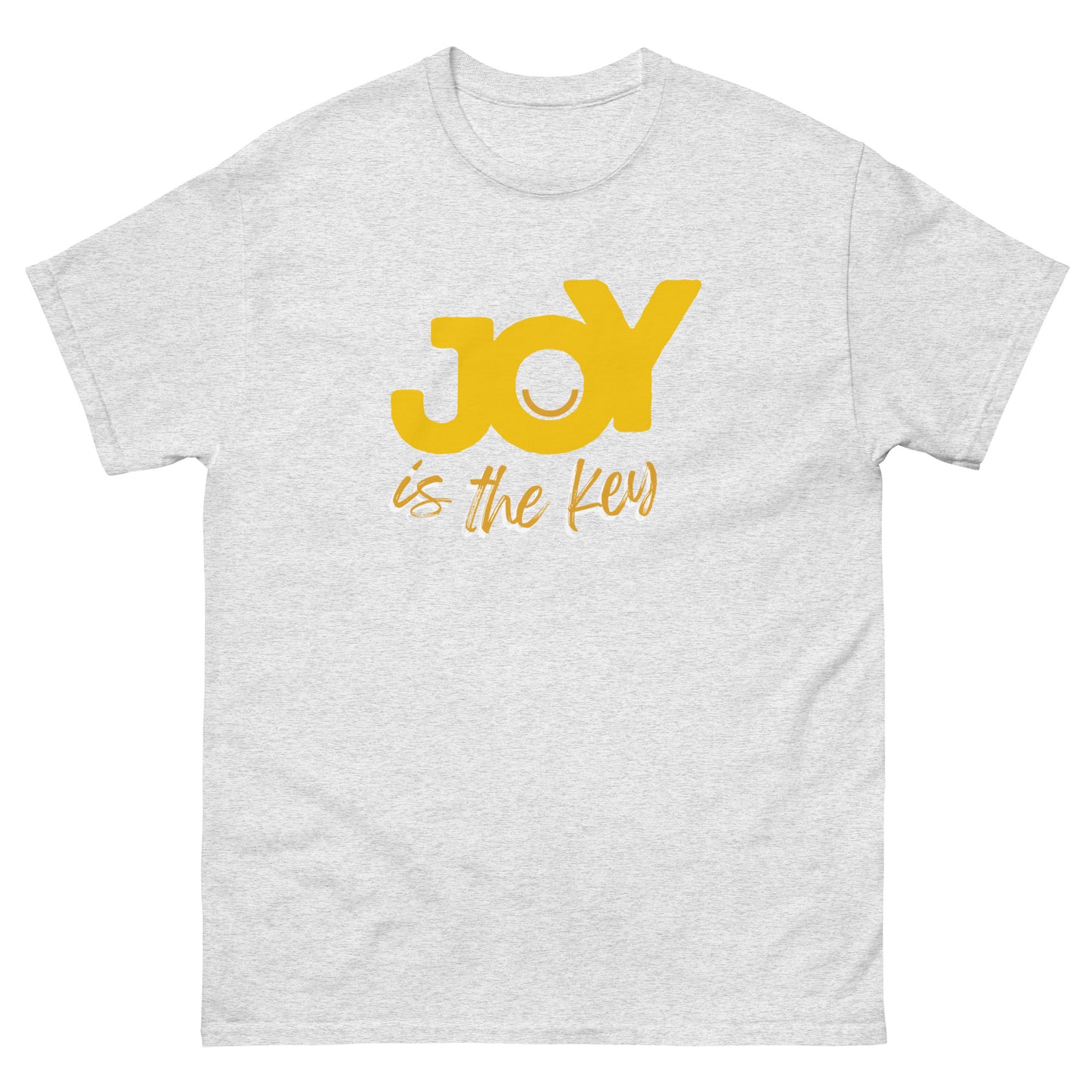 JOY is the key - Klassisches Unisex T-Shirt