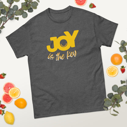 JOY is the key - Klassisches Unisex T-Shirt