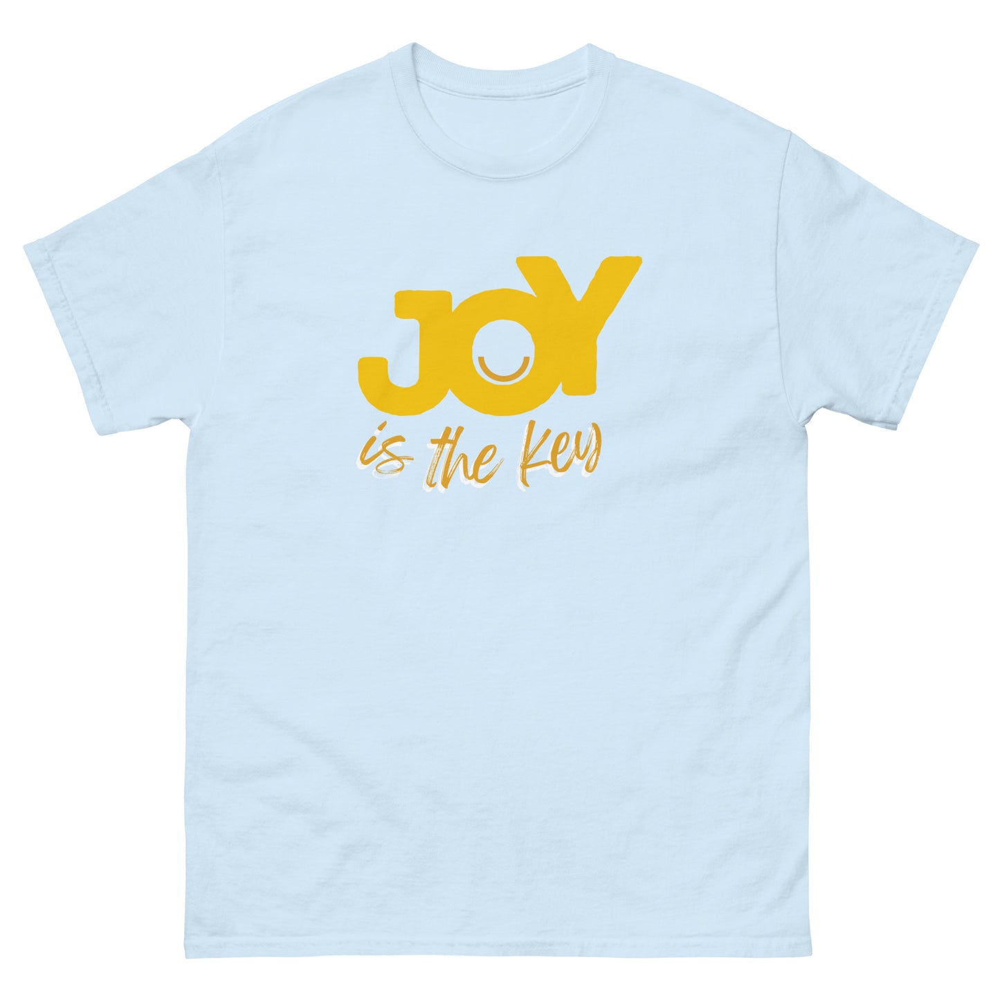 JOY is the key - Klassisches Unisex T-Shirt