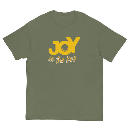 JOY is the key - Klassisches Unisex T-Shirt