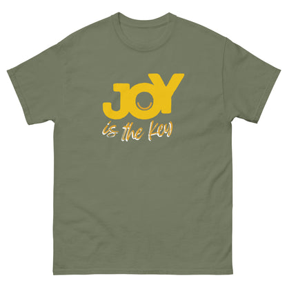 JOY is the key - Klassisches Unisex T-Shirt