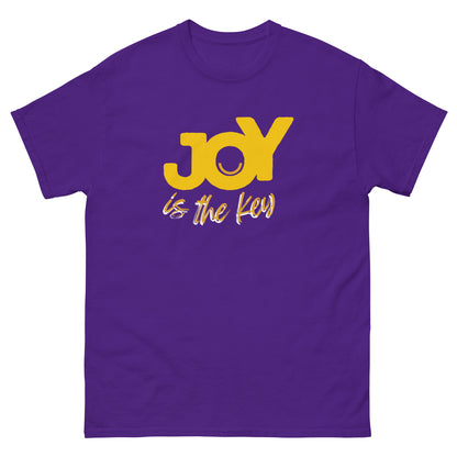 JOY is the key - Klassisches Unisex T-Shirt