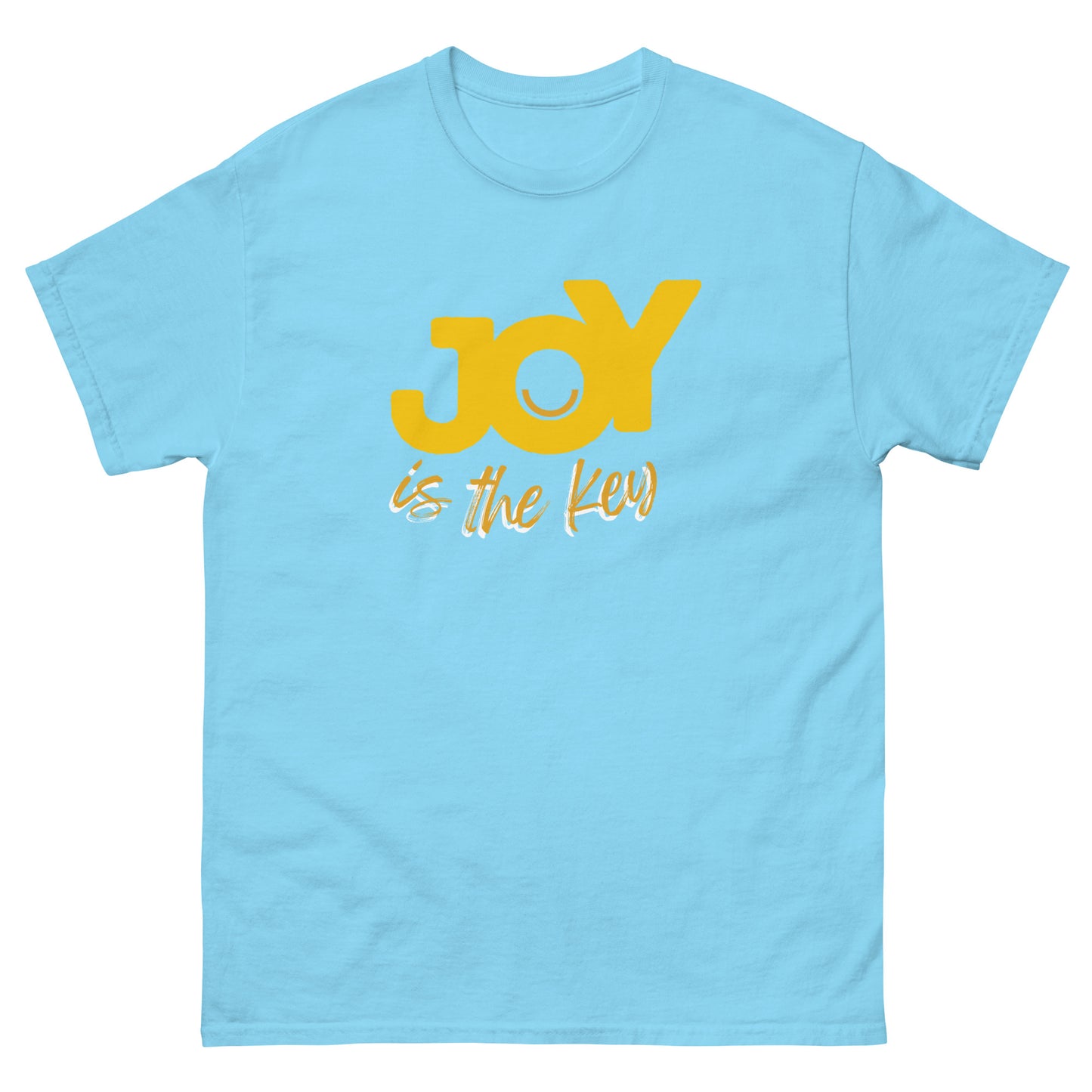 JOY is the key - Klassisches Unisex T-Shirt